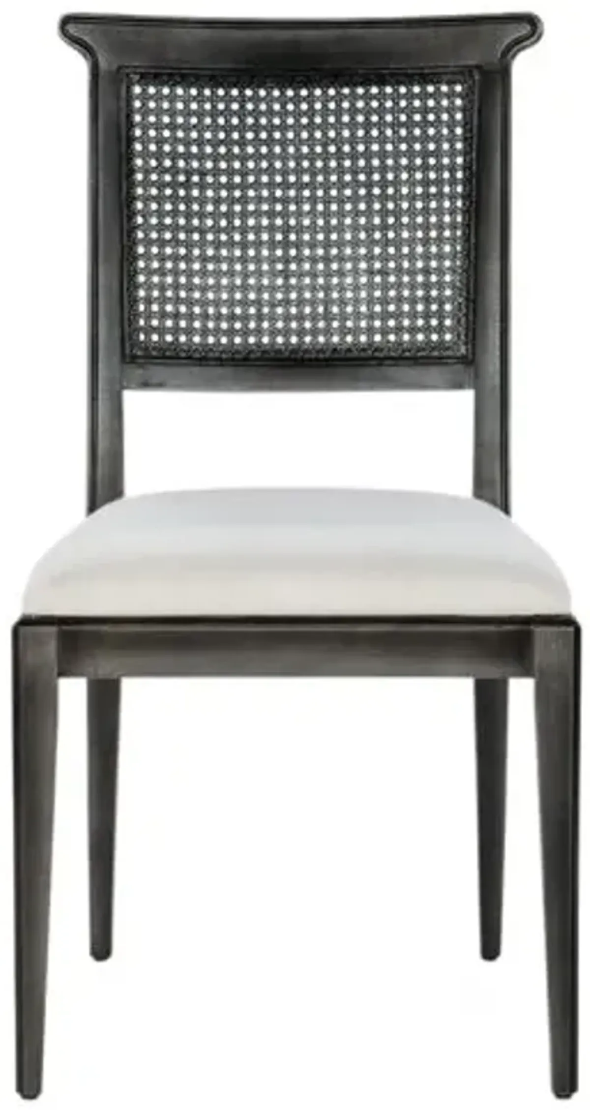 Charleston Upholstered Linen Cane Back Side Chair - Hooker Furniture - Beige