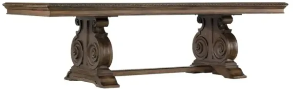 Rhapsody Rectangular Extension Dining Table - Walnut - Hooker Furniture