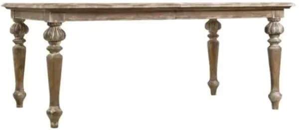 Chatelet Leg Rectangular Extension Dining Table - Caramel Froth - Hooker Furniture