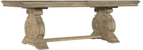 Castella Rectangular Extension Dining Table - Antique Slate - Hooker Furniture