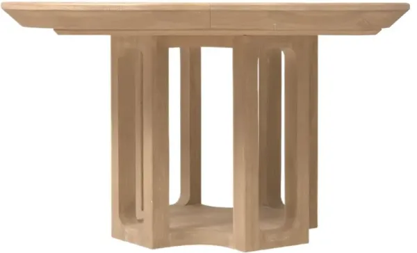 Banyon Bay Round Extension Dining Table - Desert Oak - Hooker Furniture