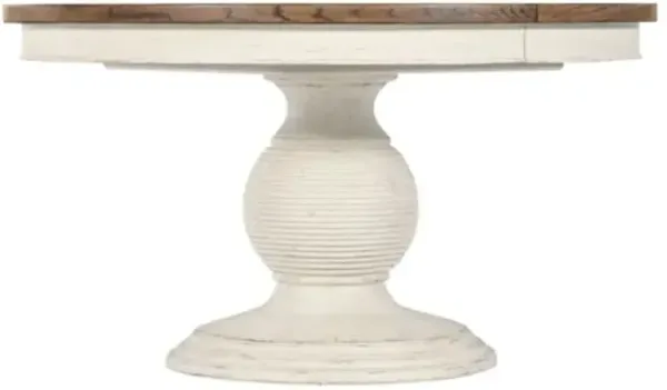 Americana Round Pedestal Dining Table - Hooker Furniture