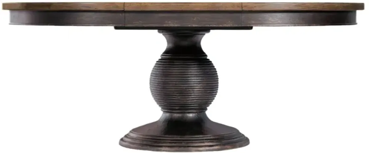 Americana Round Pedestal Dining Table - Hooker Furniture