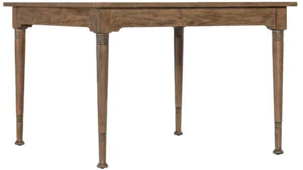Americana Square Dining Table - Medium Brown - Hooker Furniture