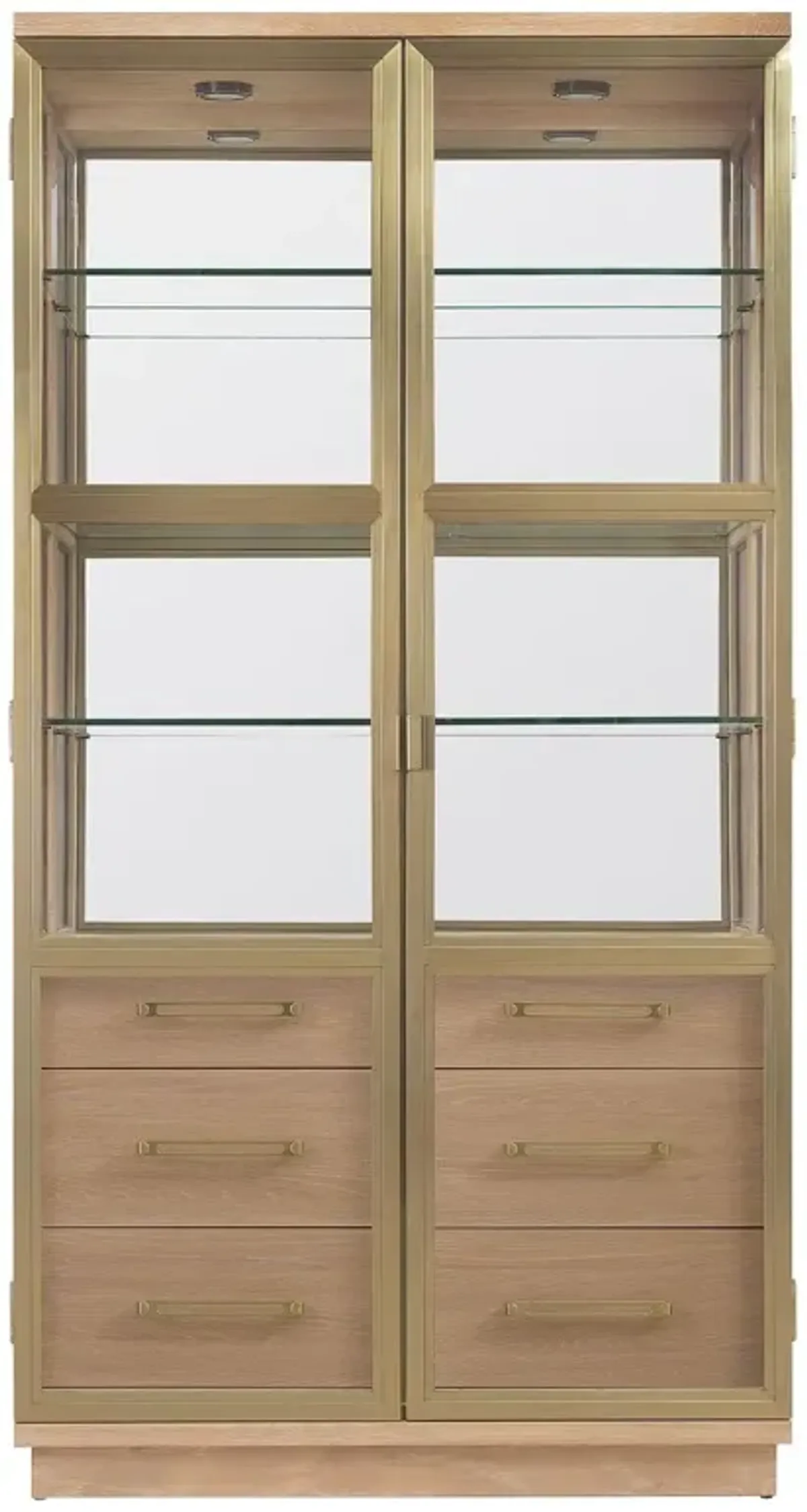 Banyon Bay Display Cabinet, Desert Oak