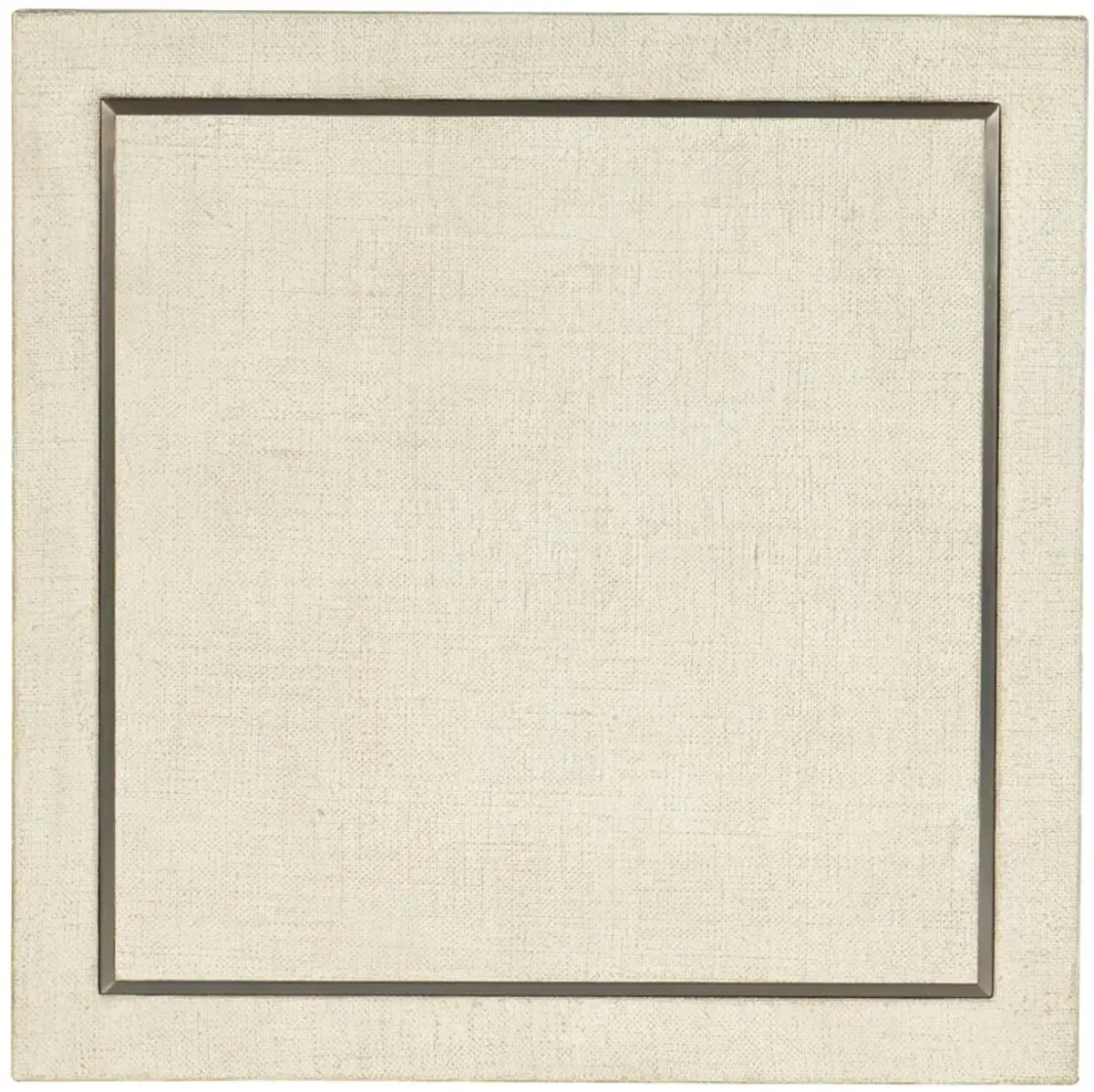 Cascade Burlap End Table, Pebble Beach