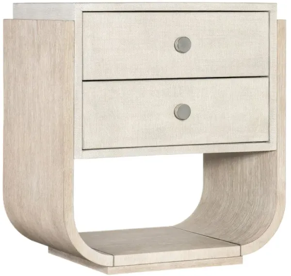 Modern Mood Raffia 2-Drawer Nightstand