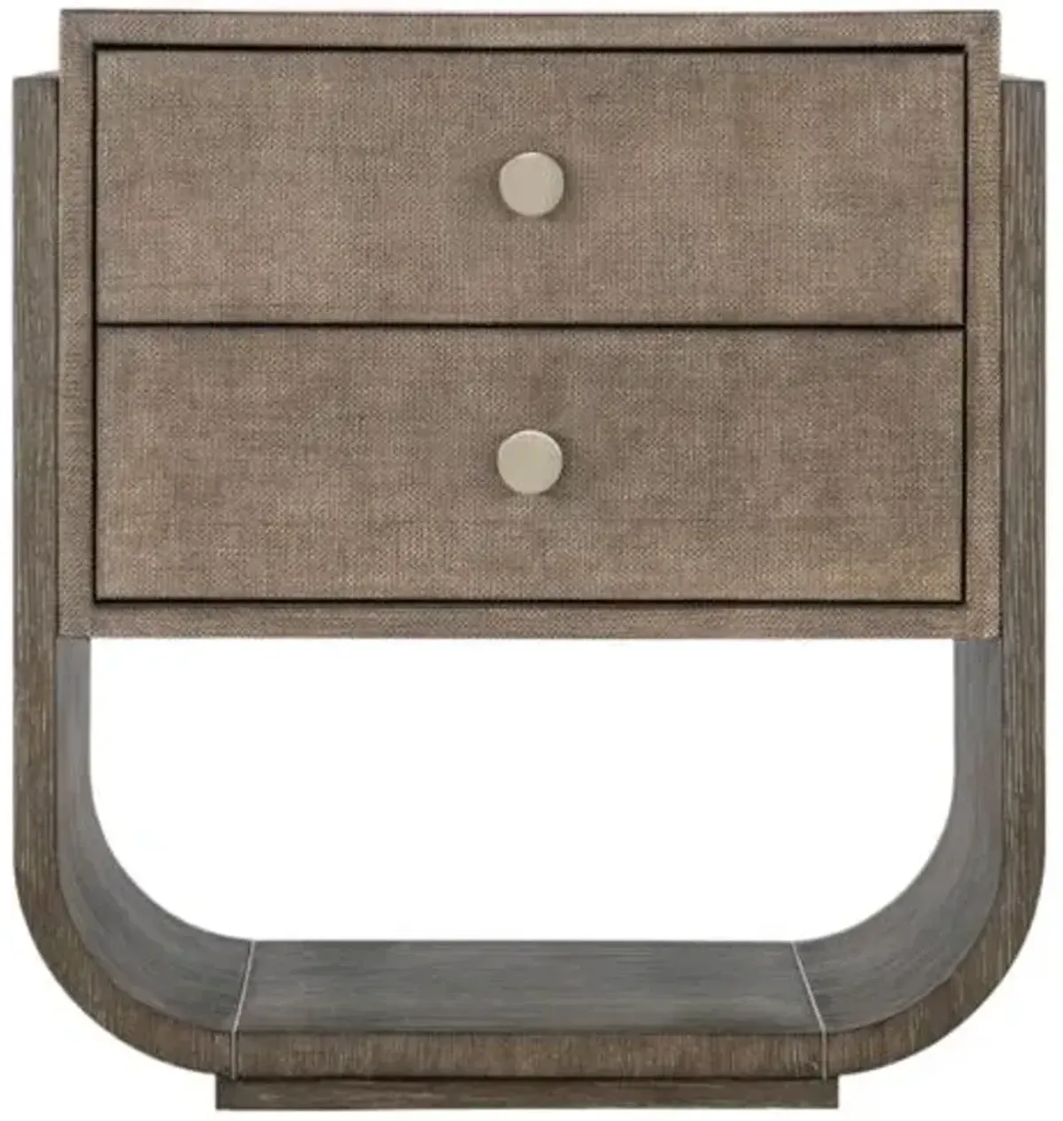 Modern Mood Raffia 2-Drawer Nightstand - Hooker Furniture
