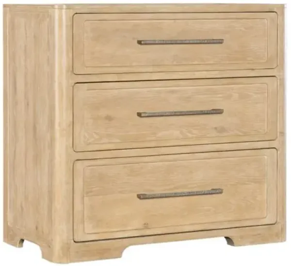 Retreat 3-Drawer Nightstand - Dune - Hooker Furniture