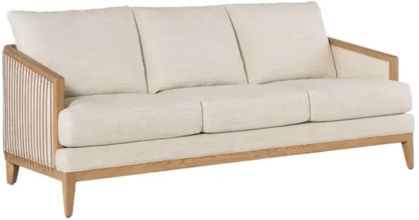 Enveyed Stationary Sofa, Beige Linen