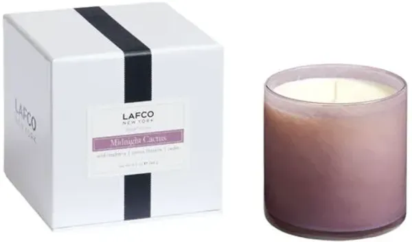 Midnight Cactus Candle - LAFCO New York - White