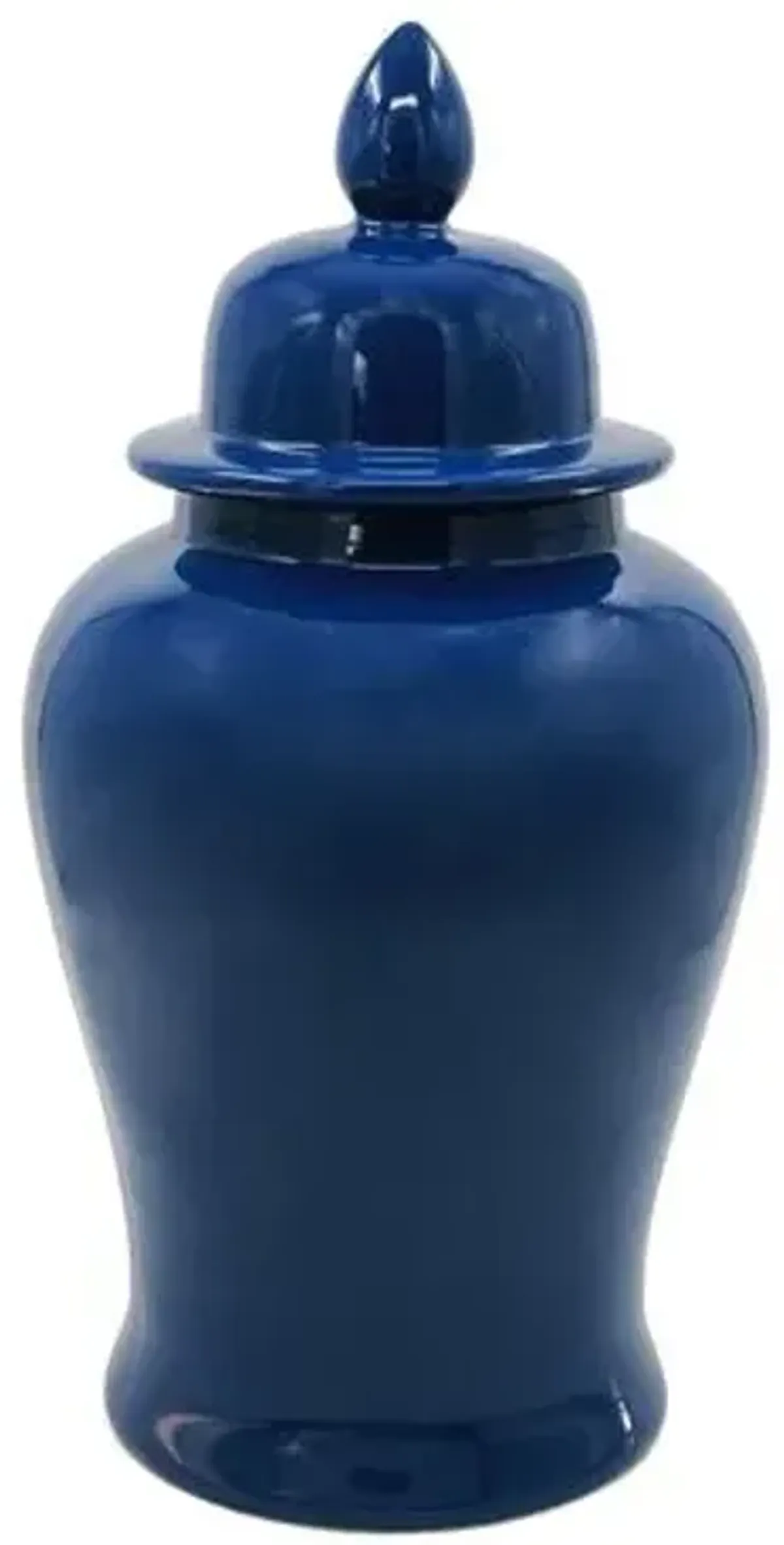 Kallista Porcelain Italian Cayanne Jar - Blue