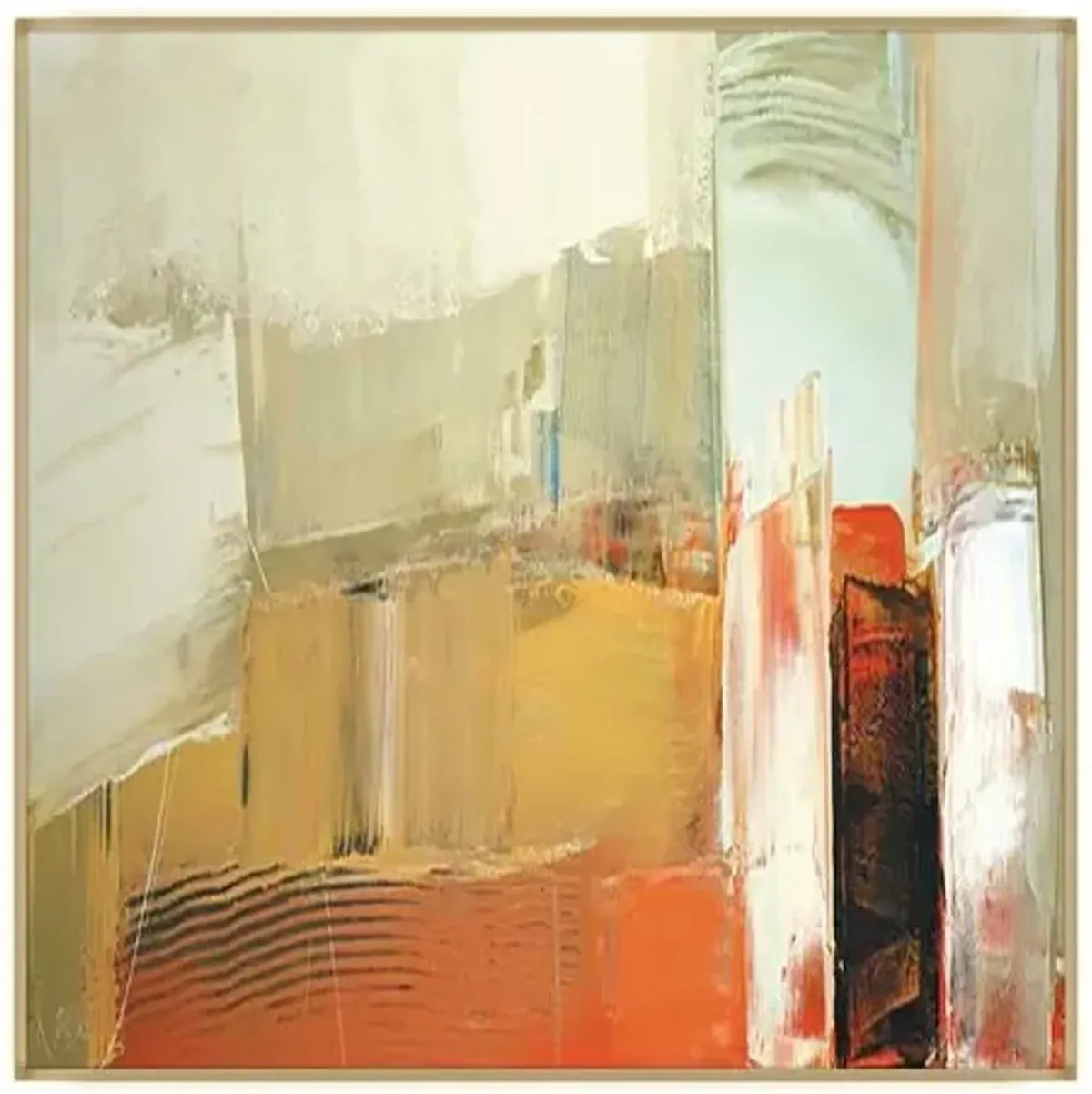 Neutral Illusions Wall Art - 36" x 36" - Multi