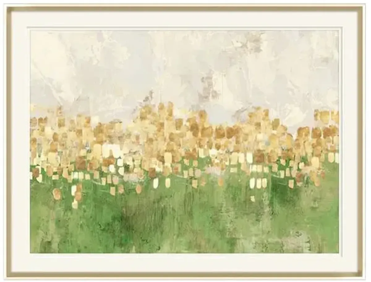 Muted Garden Print - 32" x 42" - Multi