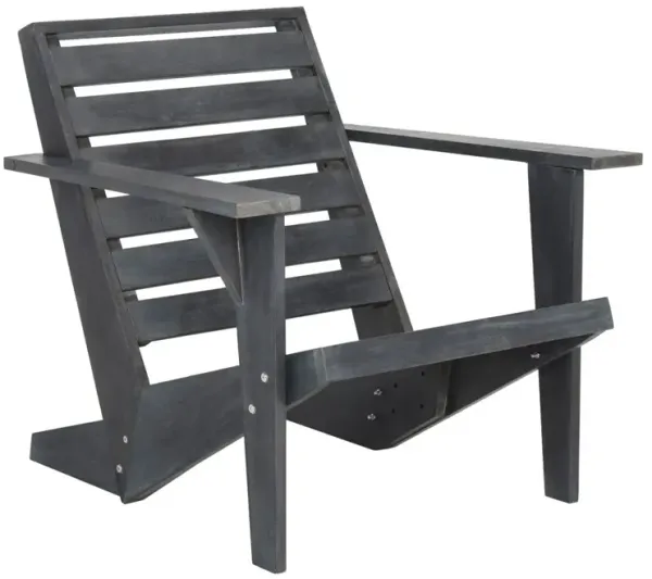 Melisande Outdoor Acacia Adirondack Chair