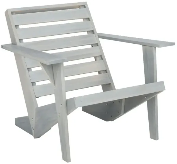 Melisande Outdoor Acacia Adirondack Chair