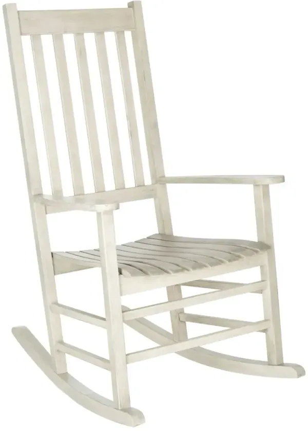 Icarus Outdoor Acacia Rocking Chair