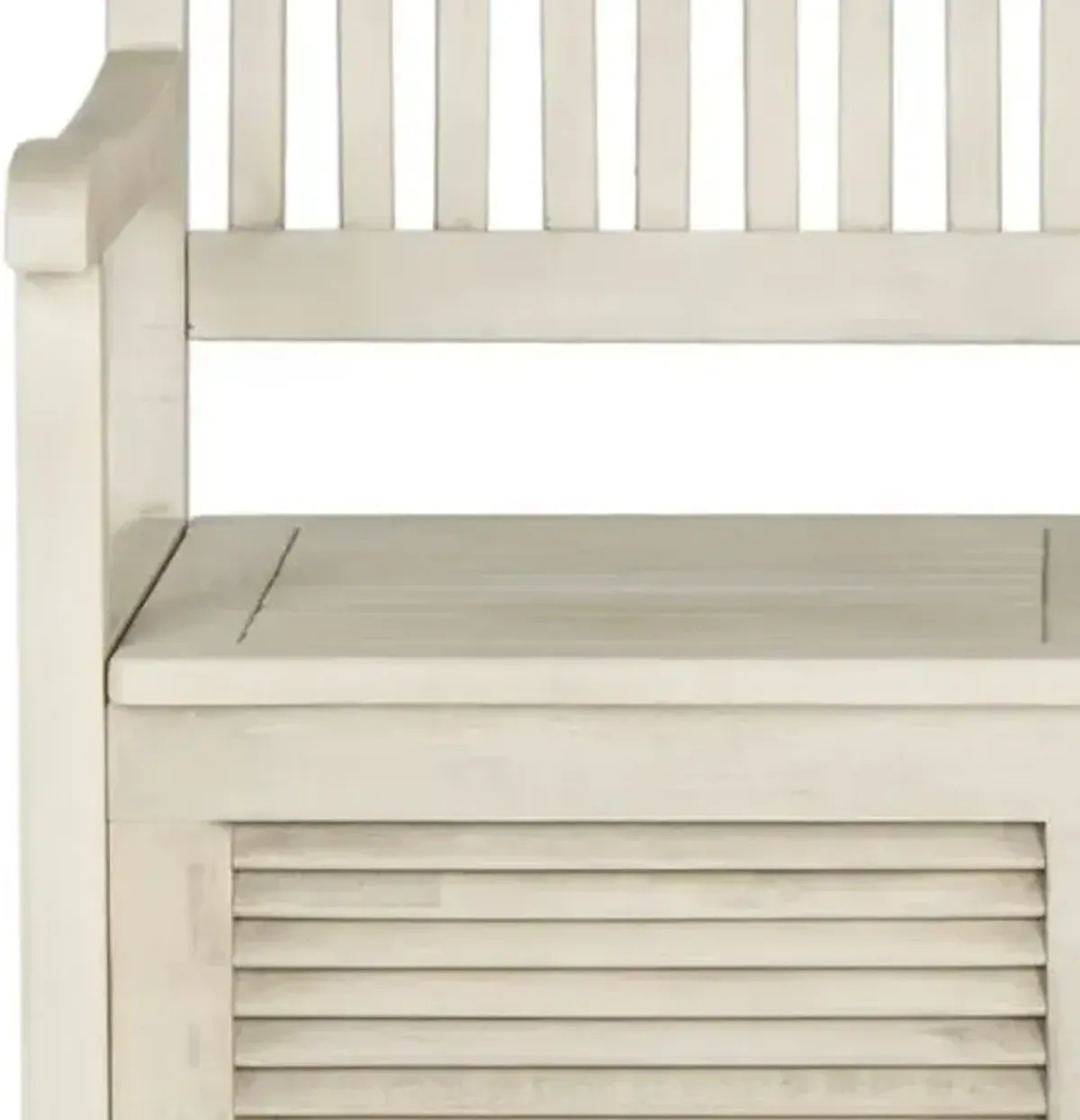 Lior Outdoor Bench - White