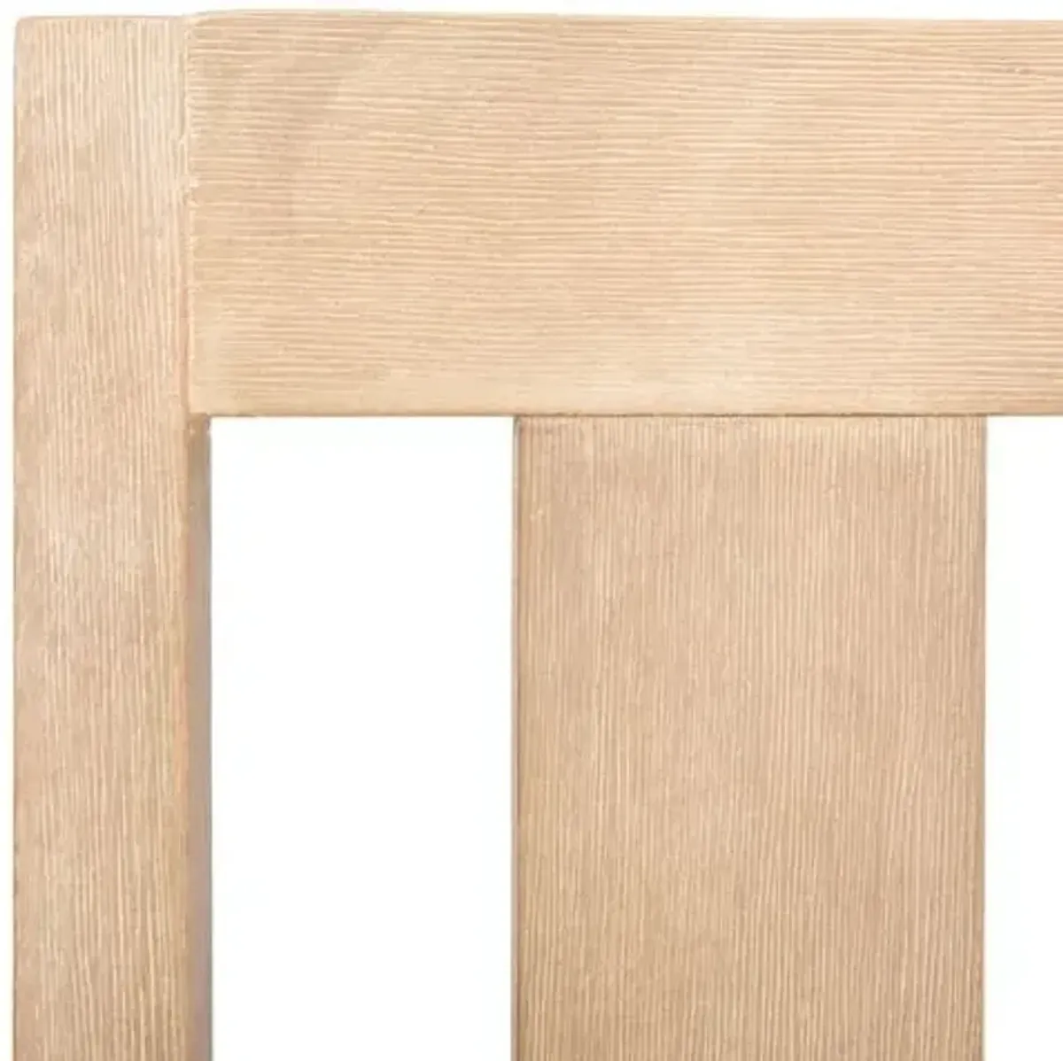 Set of 2 Weylin Outdoor Eucalyptus Dining Chairs - Brown