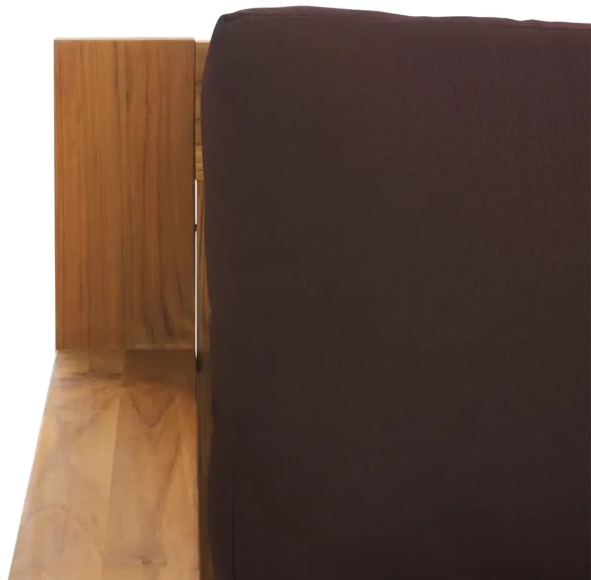 Gavriel Outdoor Teak Patio Sofa