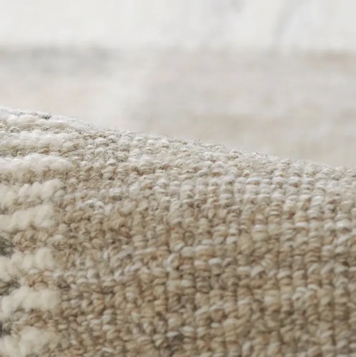 Mazzie Hand Tufted Wool Rug, Grey