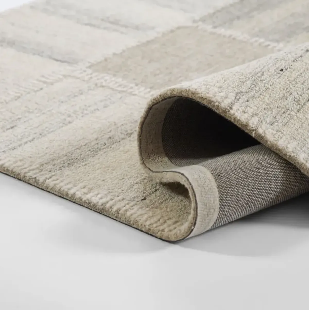 Mazzie Hand Tufted Wool Rug, Grey