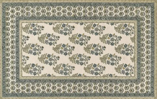 Jackson Hand Tufted Wool Rug, Green