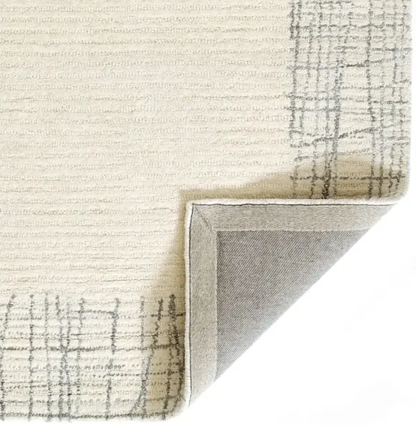 Ramsey Hand Tufted Wool Rug, Ivory