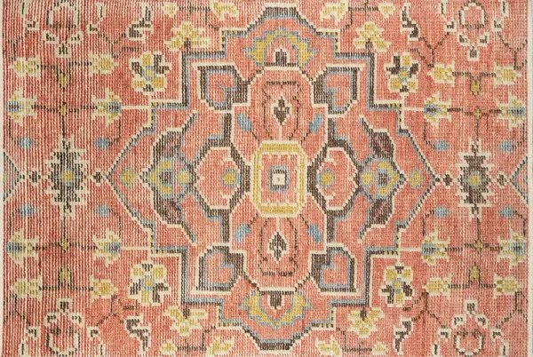 Ozzi Hand Knotted Wool Rug, Red