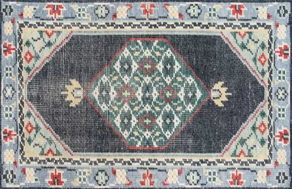Minka Hand Knotted Wool Rug, Multi