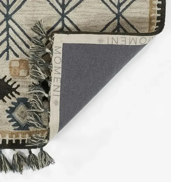 Everett Hand Tufted Wool Rug, Ivory