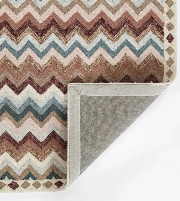Abbot Zig Zag Hand Tufted Wool Rug