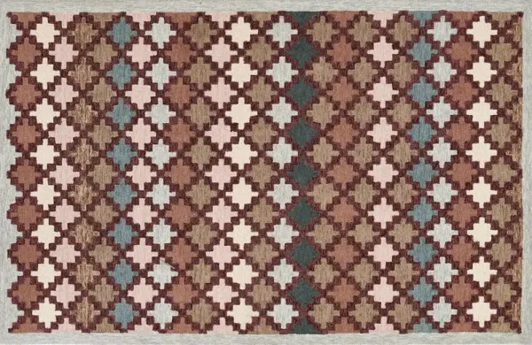 Abbot Tile Hand Tufted Wool Rug