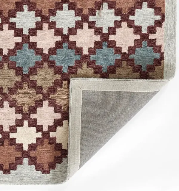Abbot Tile Hand Tufted Wool Rug