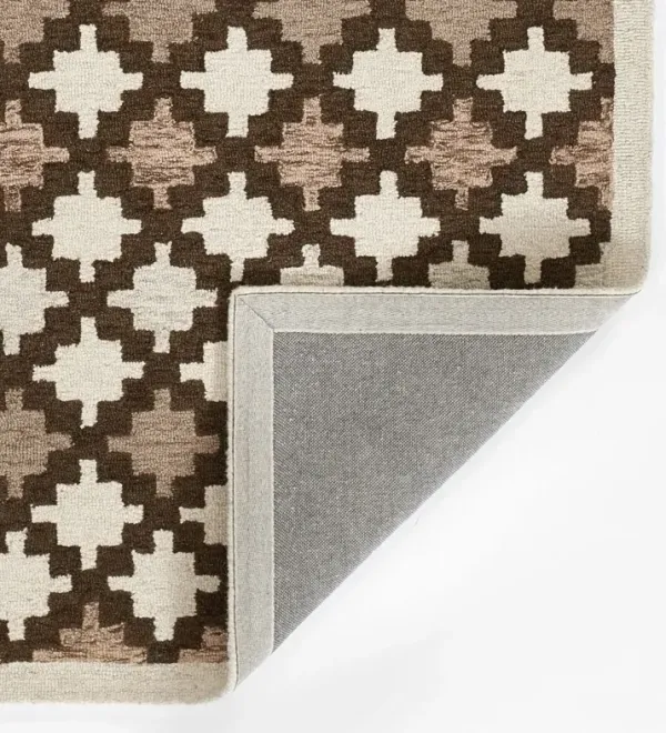 Abbot Tile Hand Tufted Wool Rug