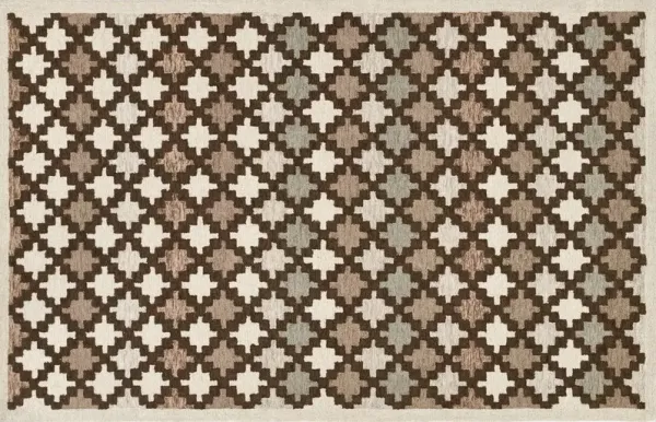 Abbot Tile Hand Tufted Wool Rug
