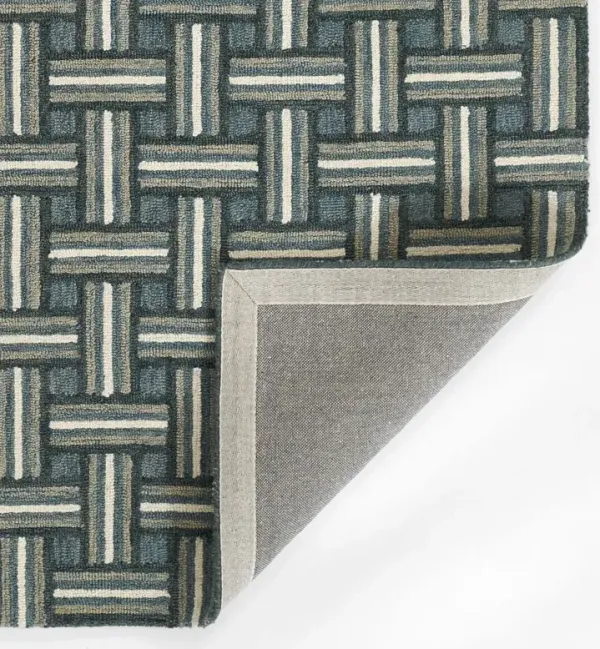 Abbot Weave Hand Tufted Wool Rug 