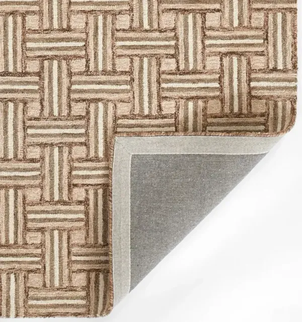 Abbot Weave Hand Tufted Wool Rug 