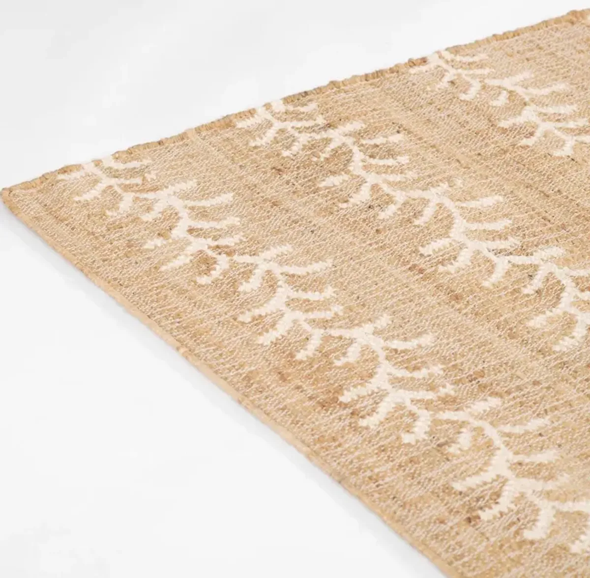 Orchard Coral Hand Woven Wool Rug