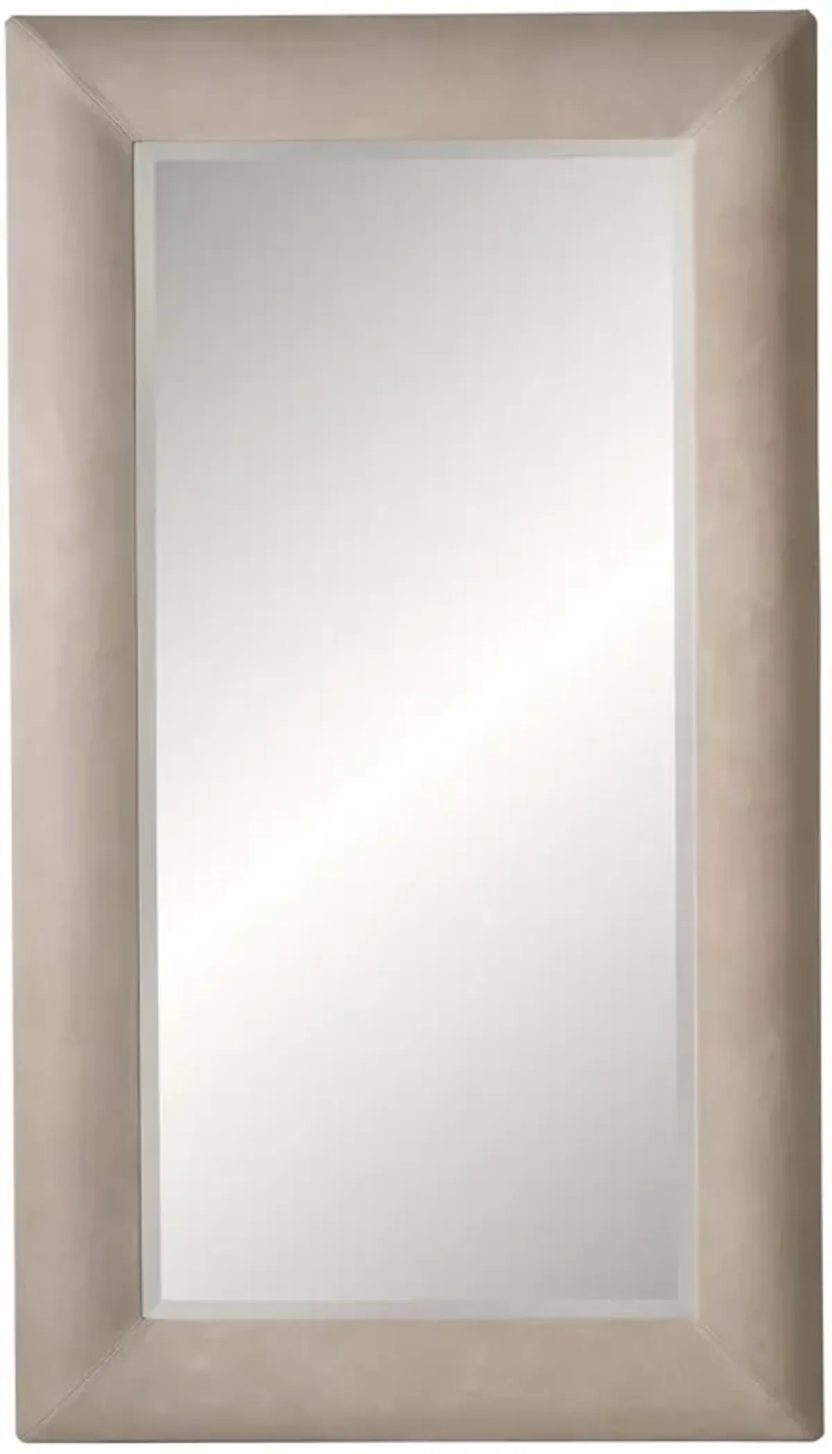 Desmira 44" x 78" Leather Floor Mirror