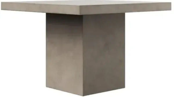 Elwood Indoor/Outdoor Square Concrete Dining Table - Handcrafted