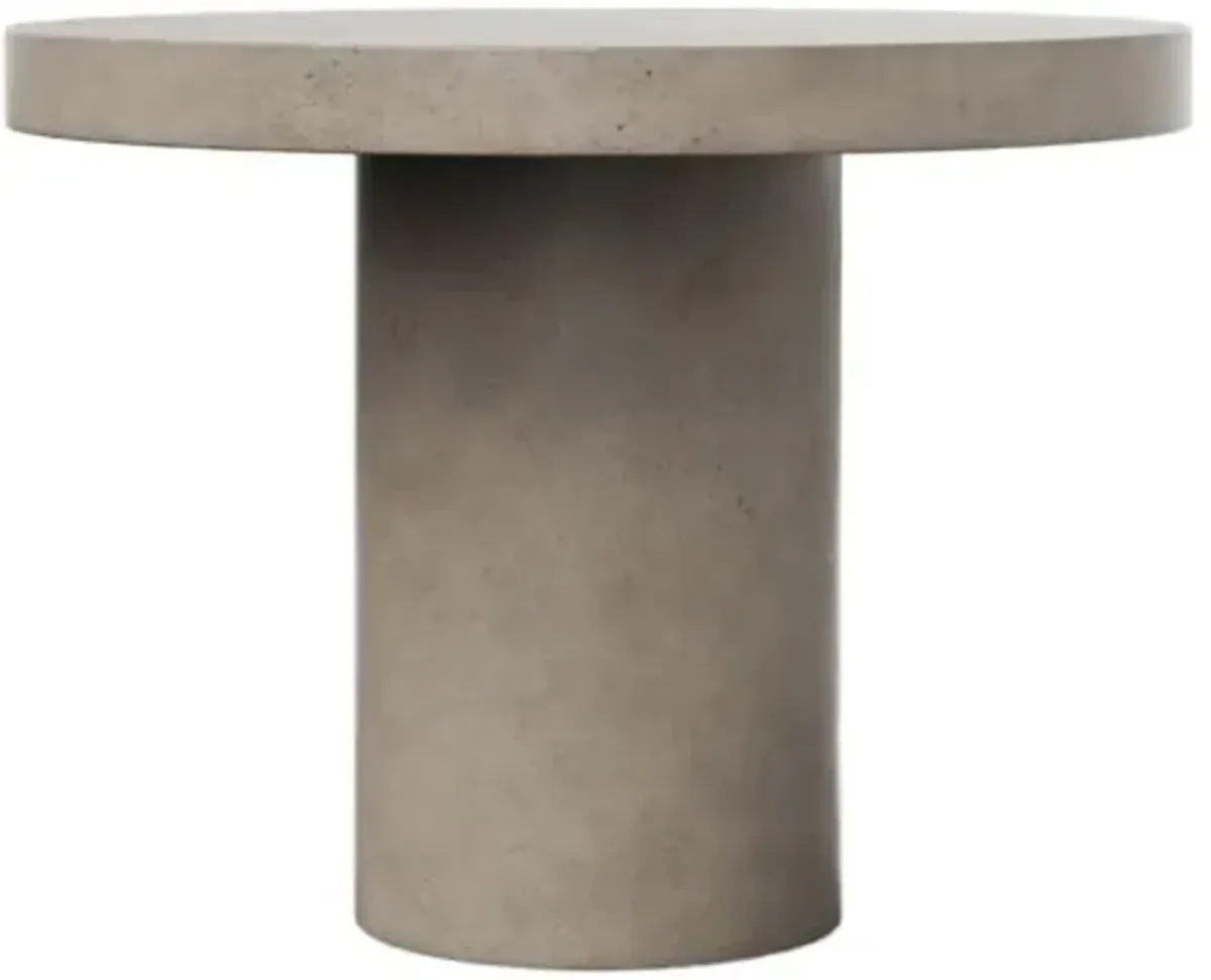 Elwood Indoor/Outdoor Round Concrete Dining Table - Handcrafted