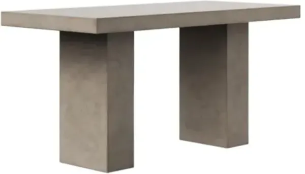 Jaxon Indoor/Outdoor Concrete Dining Table - Handcrafted