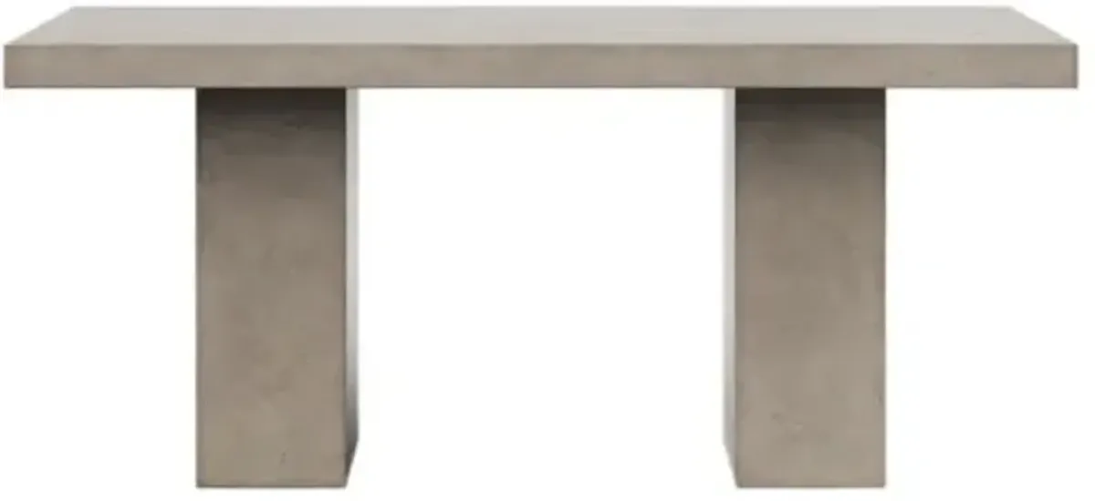Jaxon Indoor/Outdoor Concrete Dining Table - Handcrafted