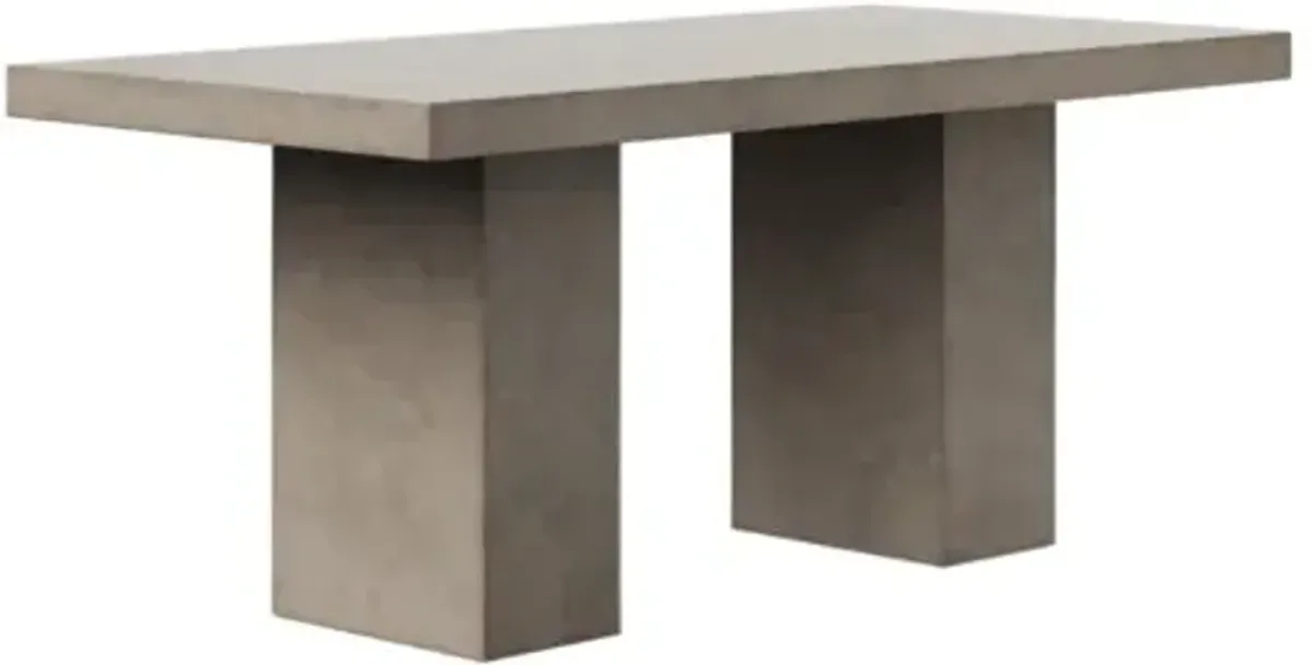 Jaxon Indoor/Outdoor Concrete Dining Table - Handcrafted