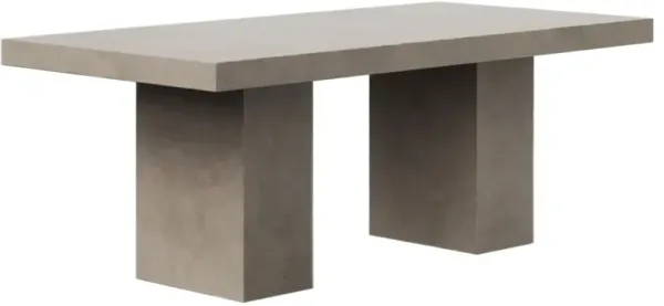 Jaxon Indoor/Outdoor Concrete Dining Table