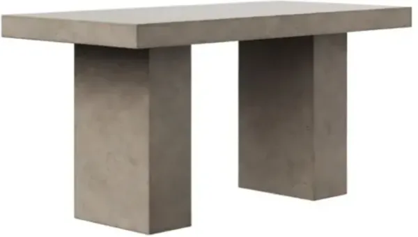 Jaxon Indoor/Outdoor Concrete Dining Table - Handcrafted