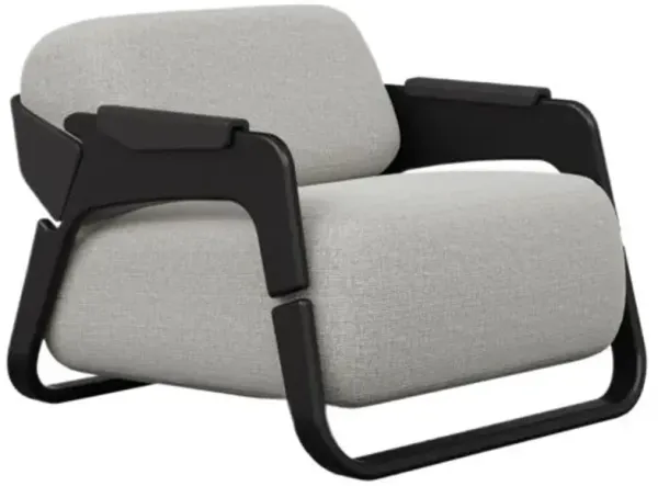 Loren Chenille Accent Chair - Black, Comfortable, Durable