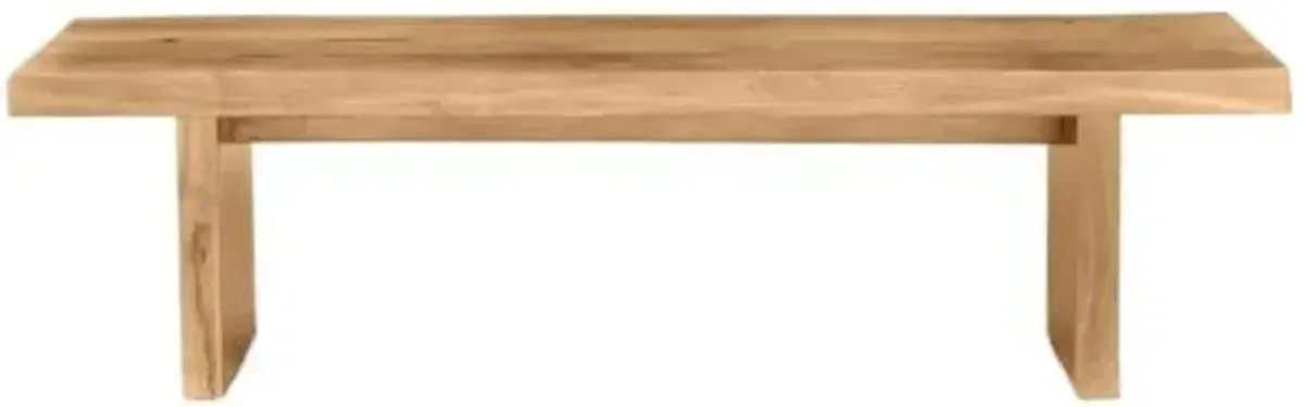 Brooks Acacia Bench - Brown