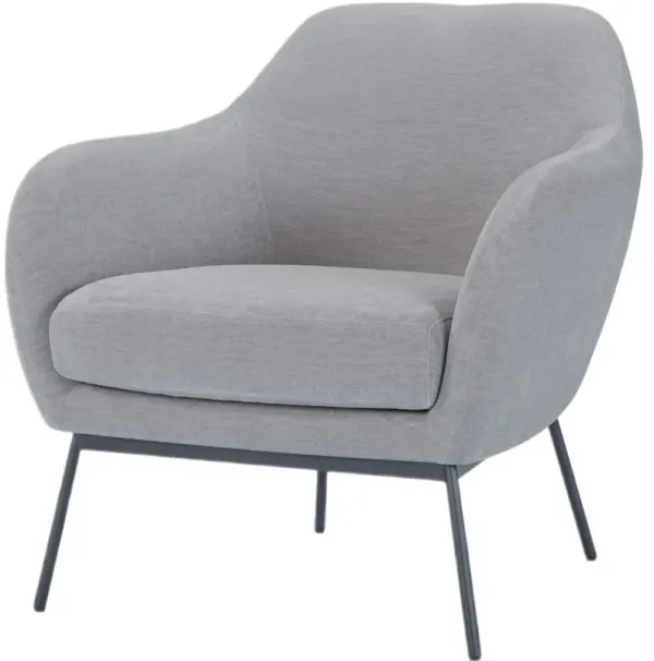 Casey Chenille Velvet Accent Chair